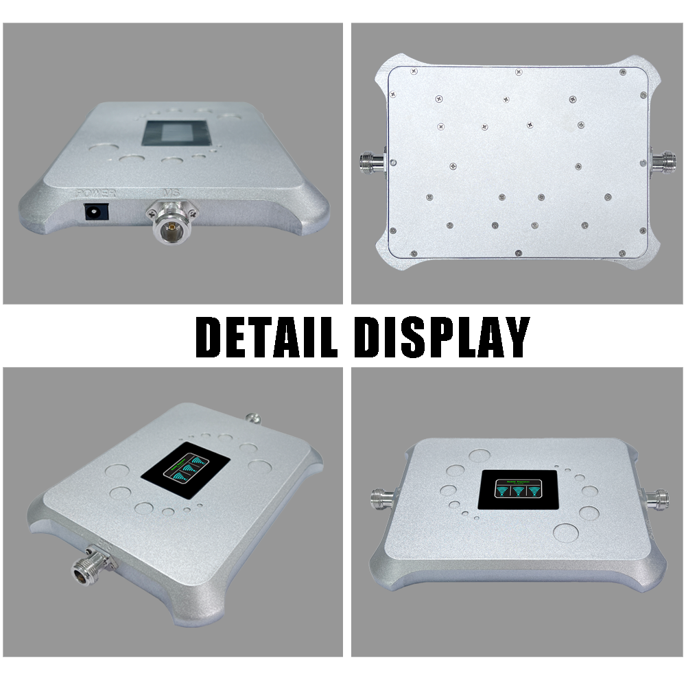 3 Band Signal Booster Amplifier 850/1900/1700Mhz Signal Repeater Booster 2G 3G 4G for North and South America